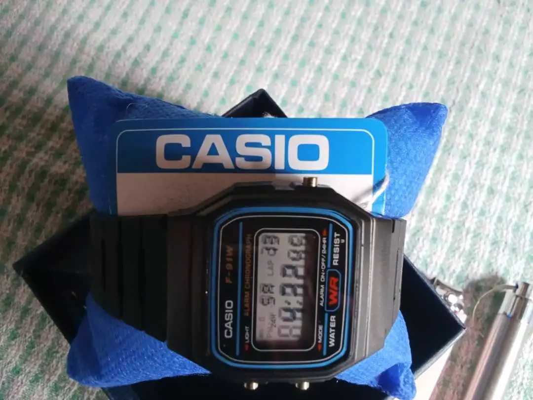 Đồng hồ Casio F-91W1 chi tiết sản phẩm