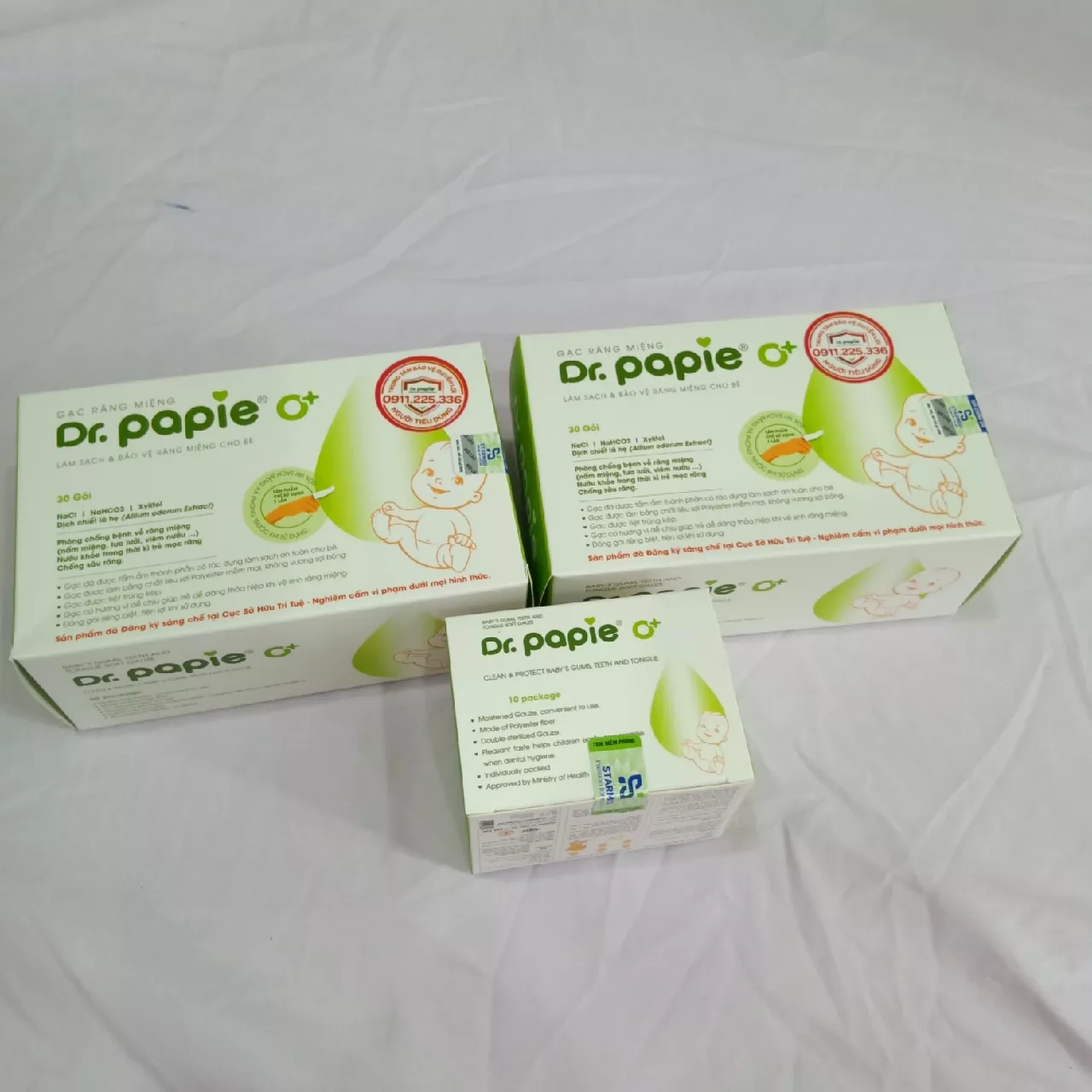 Bao bì gạc Dr.Papie