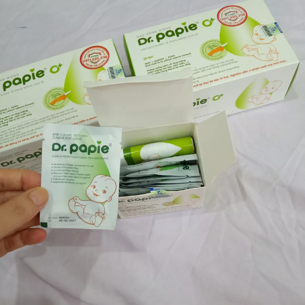 Thông tin gạc rơ lưỡi Dr.Papie