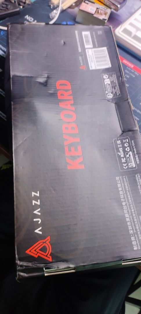 Núm vặn trên bàn phím Ajazz AK820 Pro
