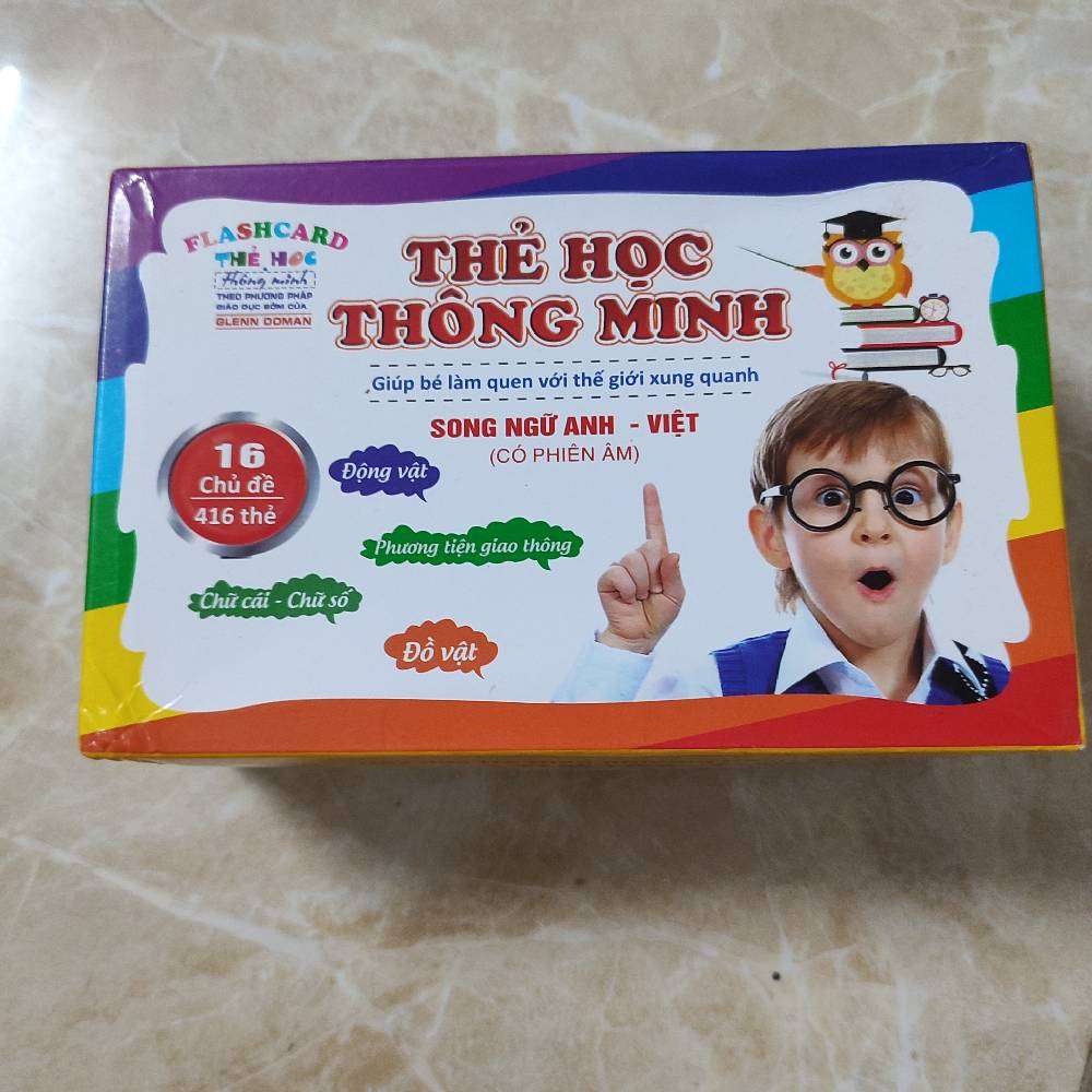 Các chủ đề thẻ học cho bé