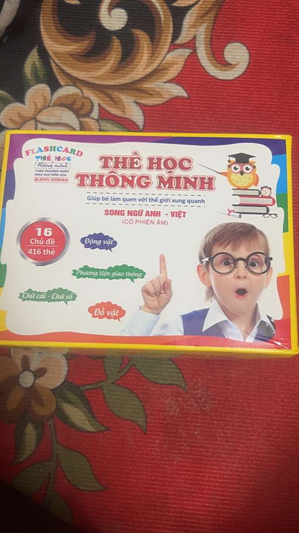 Các chủ đề thẻ học song ngữ