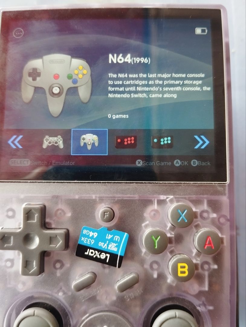 Các phiên bản dung lượng thẻ nhớ game
