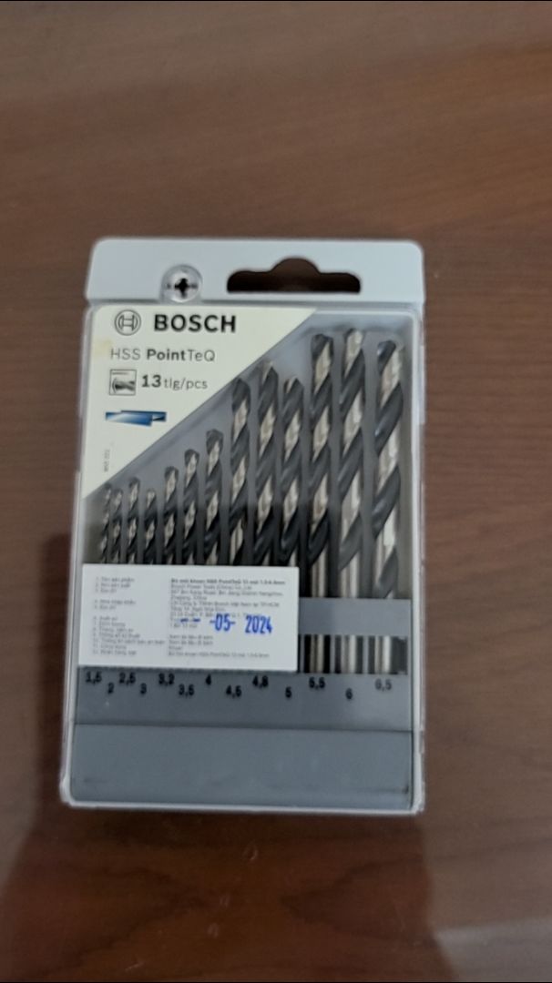 Mũi khoan Bosch HSS PointTeQ