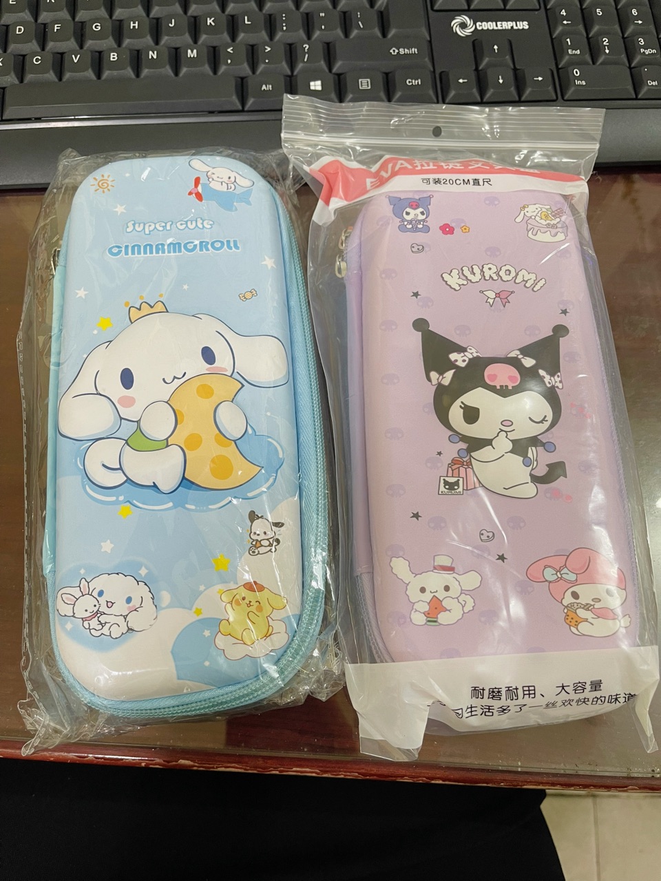 Hộp Đựng Bút Cho Cho Bé Chống Thấm Nước Kuromi , Melody, Cin - ảnh 5
