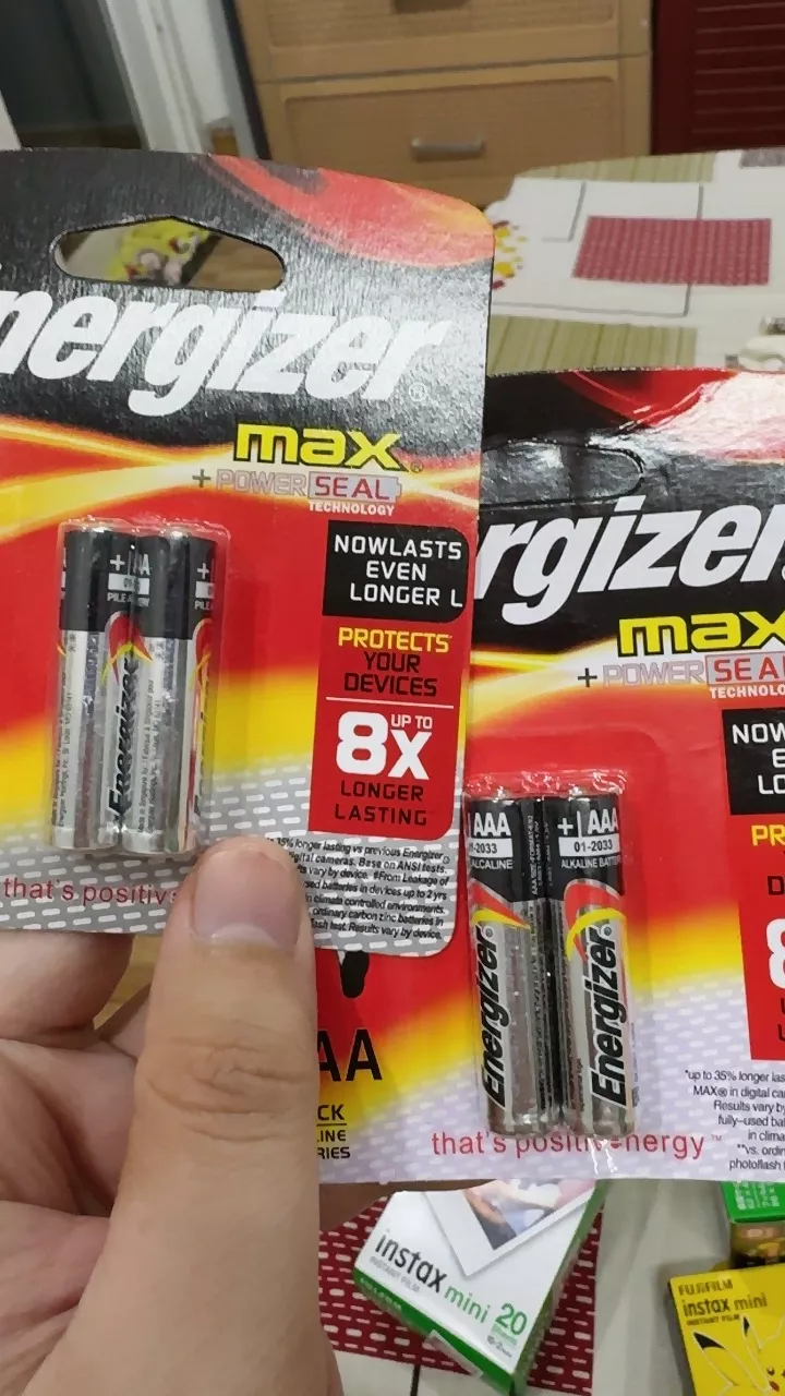 Pin tiểu AA Energizer LR6 cho nhiều thiết bị điện tử