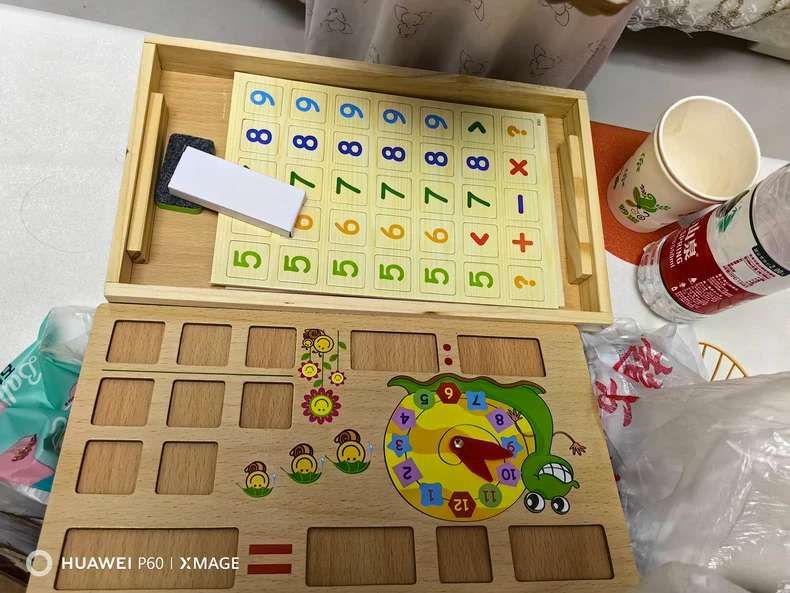 Đồ chơi giáo dục toán học bằng gỗ