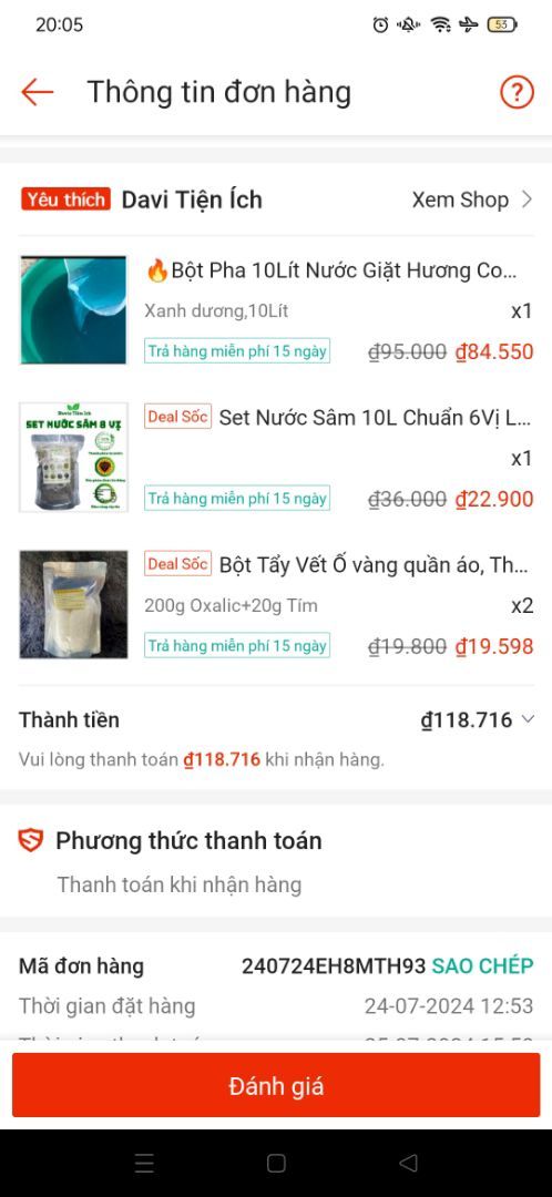 Ảnh đánh giá