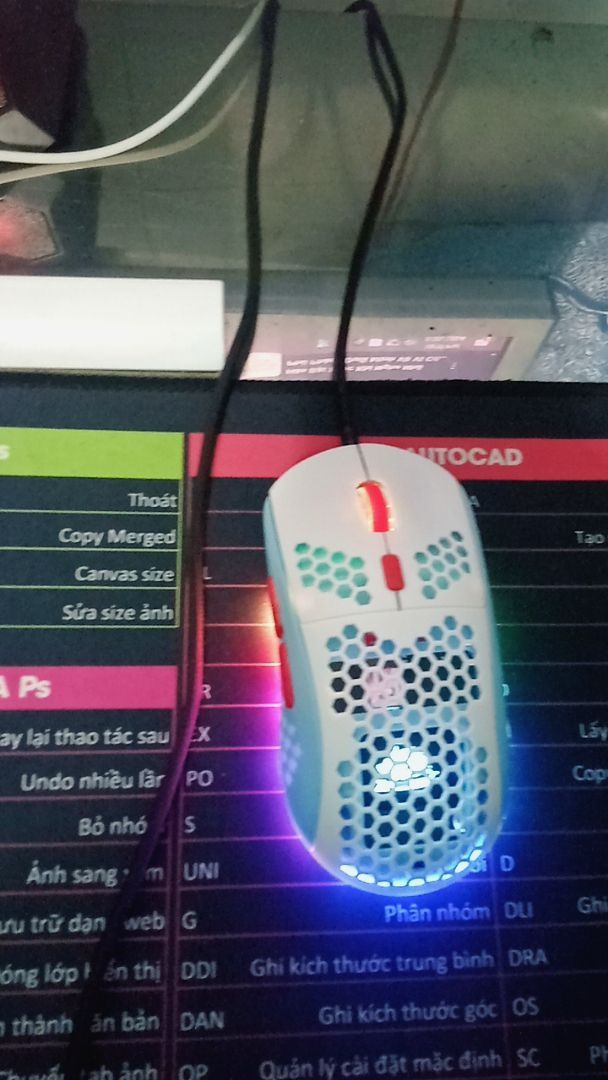 Chuột Gaming M8 nhiều màu sắc