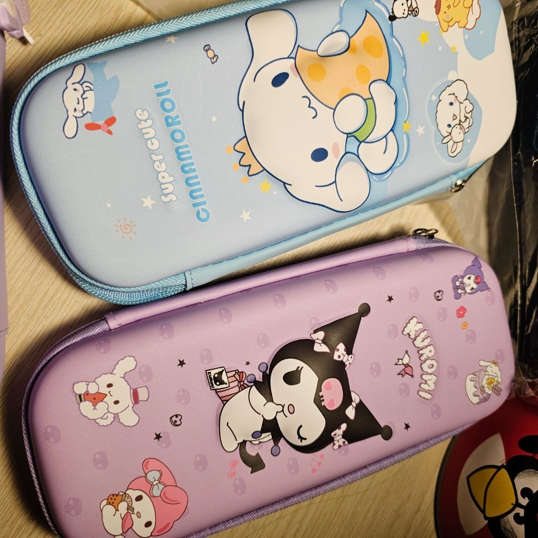 Hộp Đựng Bút Cho Cho Bé Chống Thấm Nước Kuromi , Melody, Cin - ảnh 4