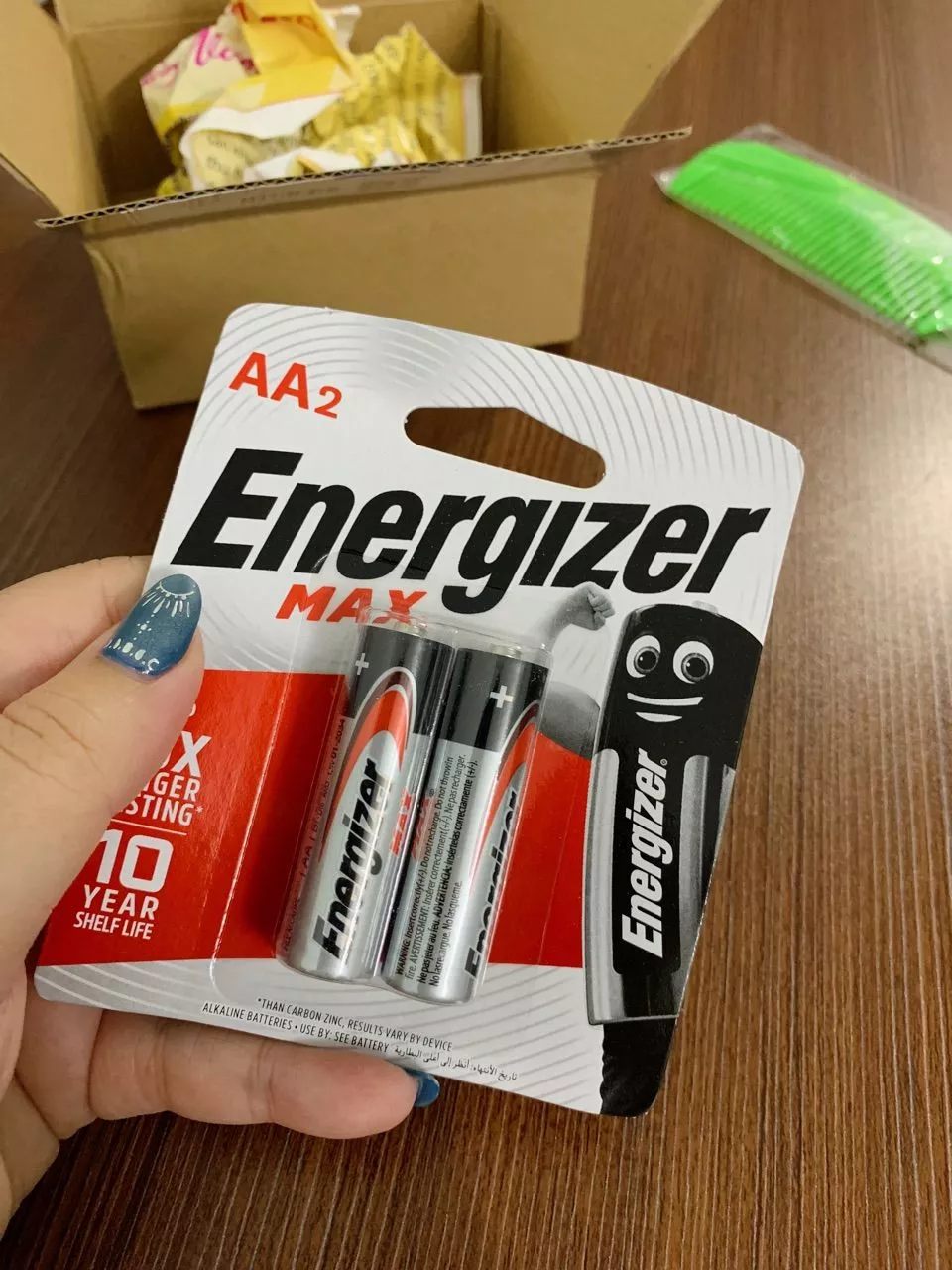 Pin AA Energizer LR6 đóng gói 2 viên