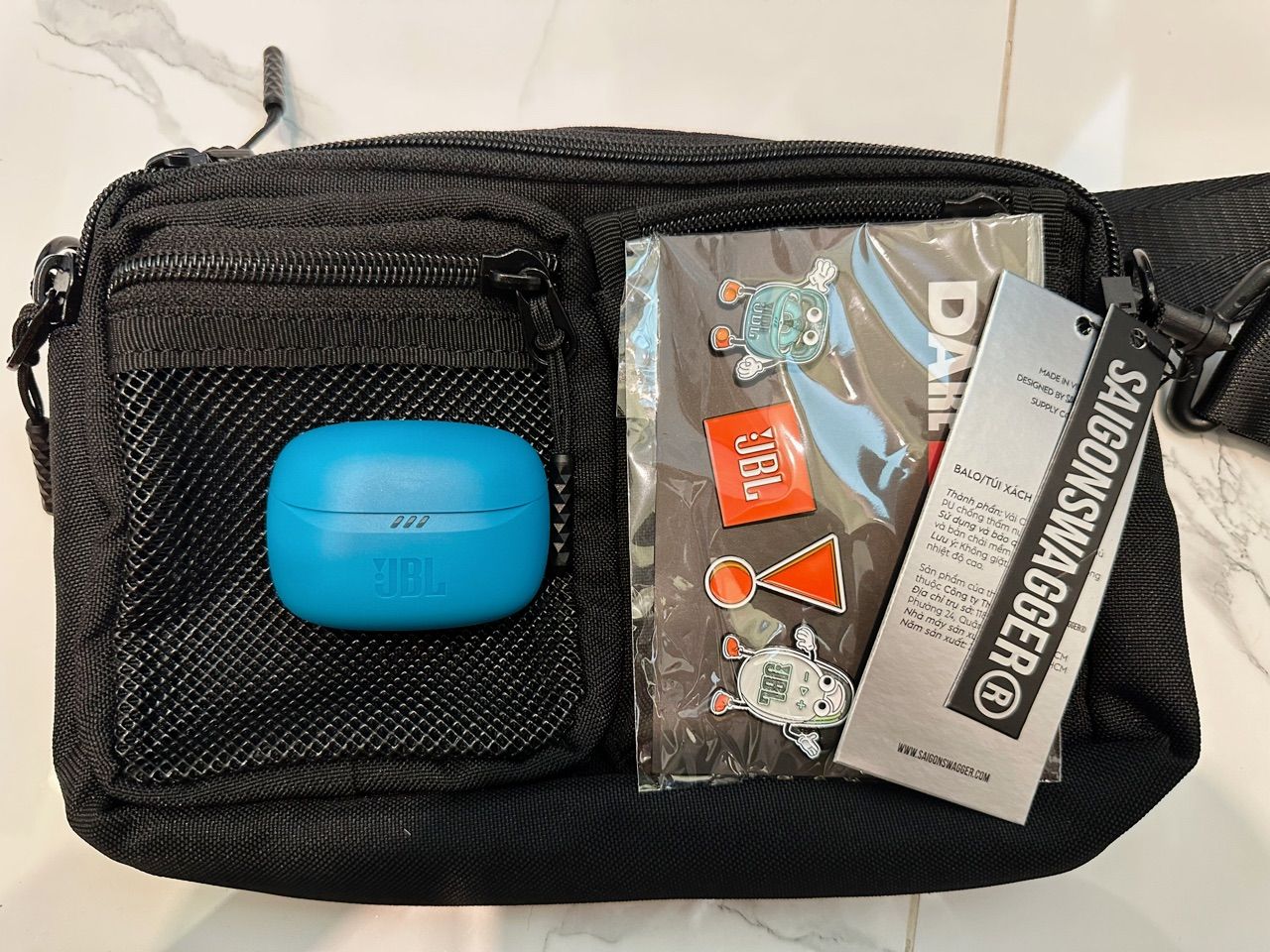 Chất liệu túi SGS x JBL