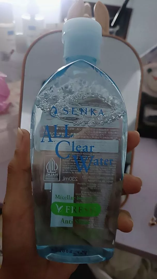 Nước tẩy trang Senka All Clear Water Fresh cho da dầu