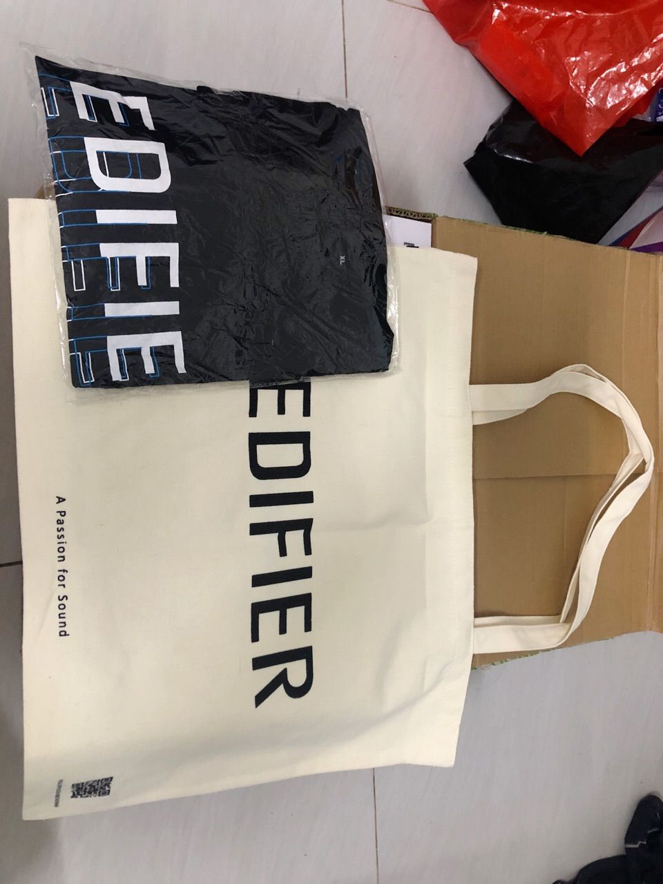 Túi Tote Edifier canvas
