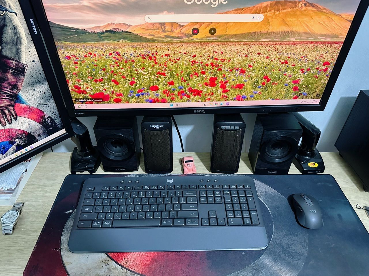 Thiết kế combo Logitech K650 M650