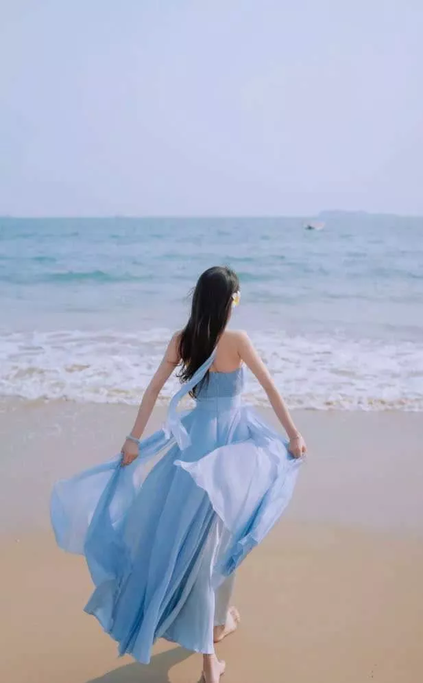 đầm maxi đi biển