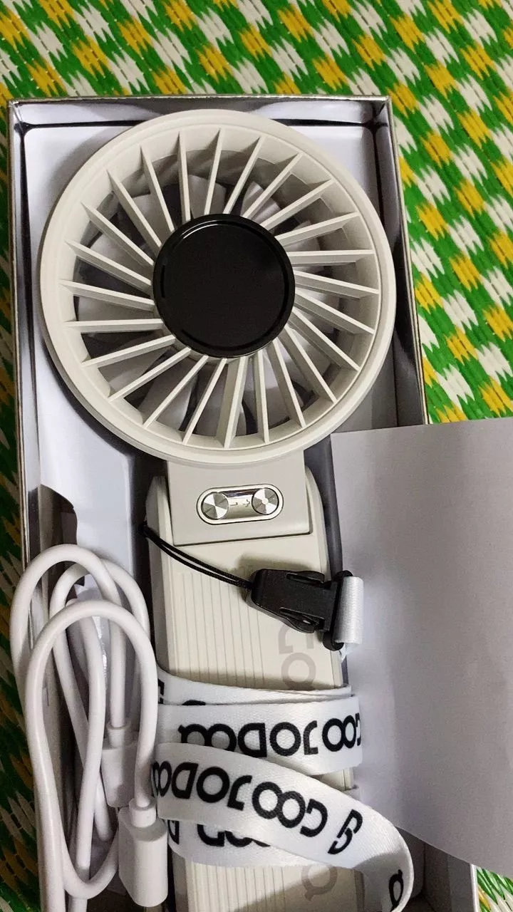 Quạt cầm tay GOOJODOQ sạc qua cổng Type-C