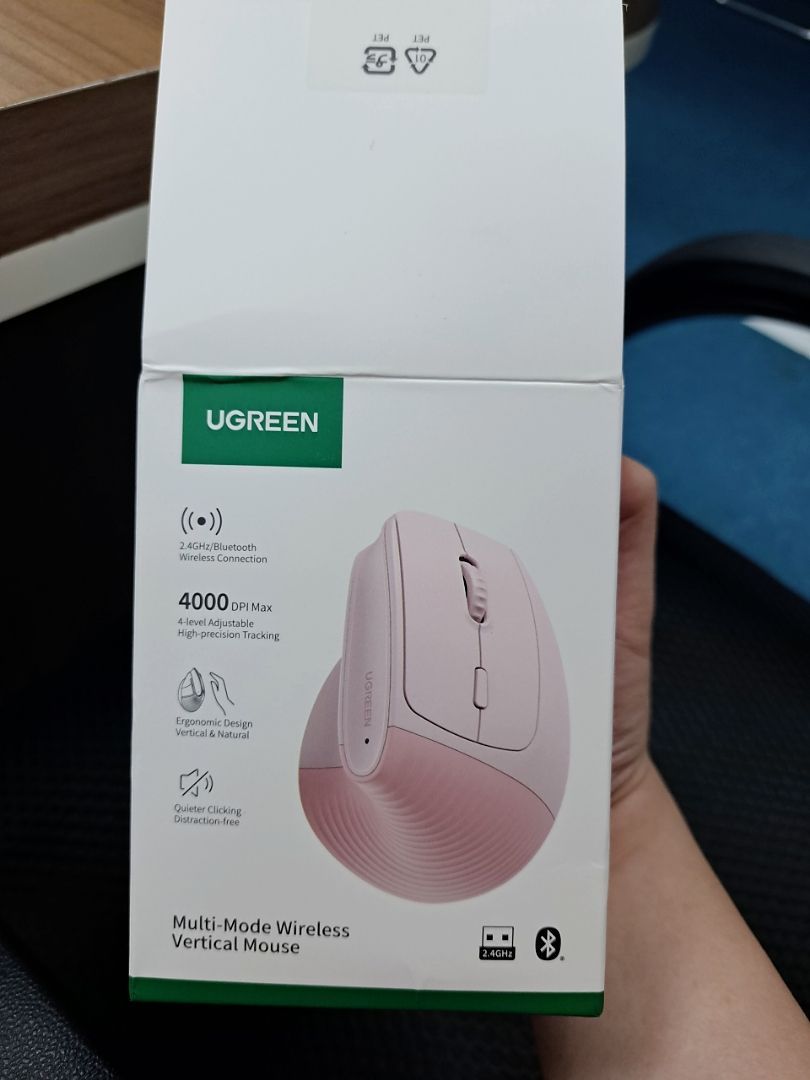 Chuột dọc Ugreen cho laptop PC tablet