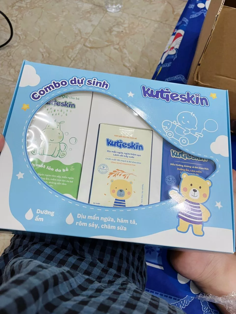 Kem bôi dịu da Kutieskin 30g cho bé