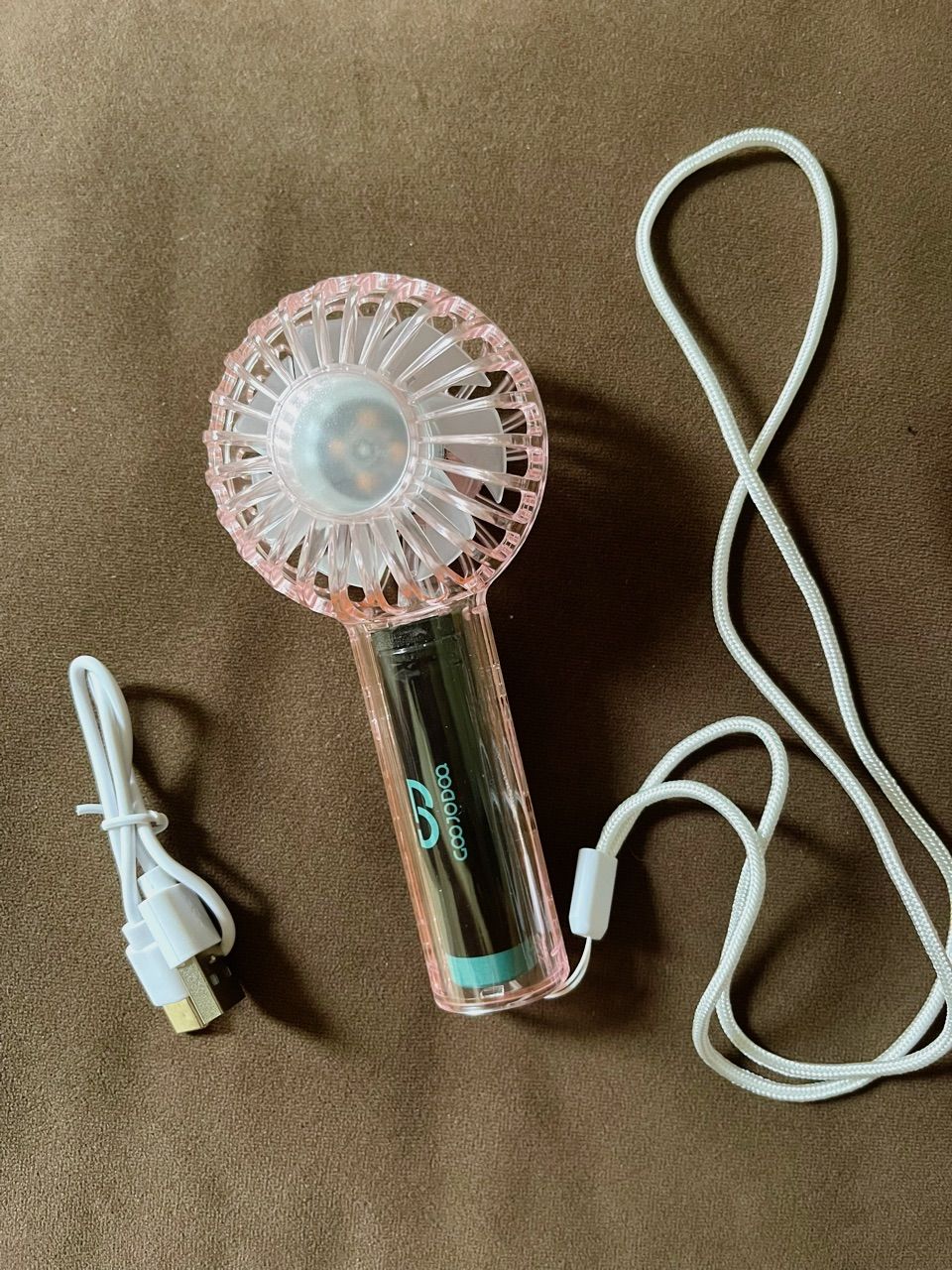 Quạt mini gập xoay 180 độ