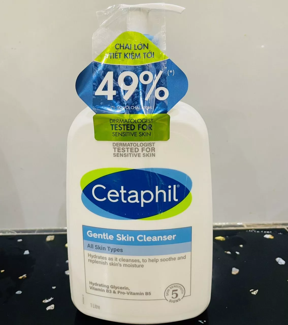 Cetaphil Gentle Skin Cleanser - kết cấu dịu nhẹ