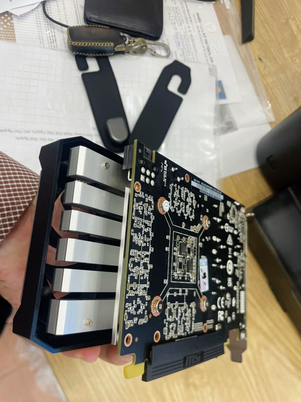 Mặt trước card màn hình MSI VENTUS XS