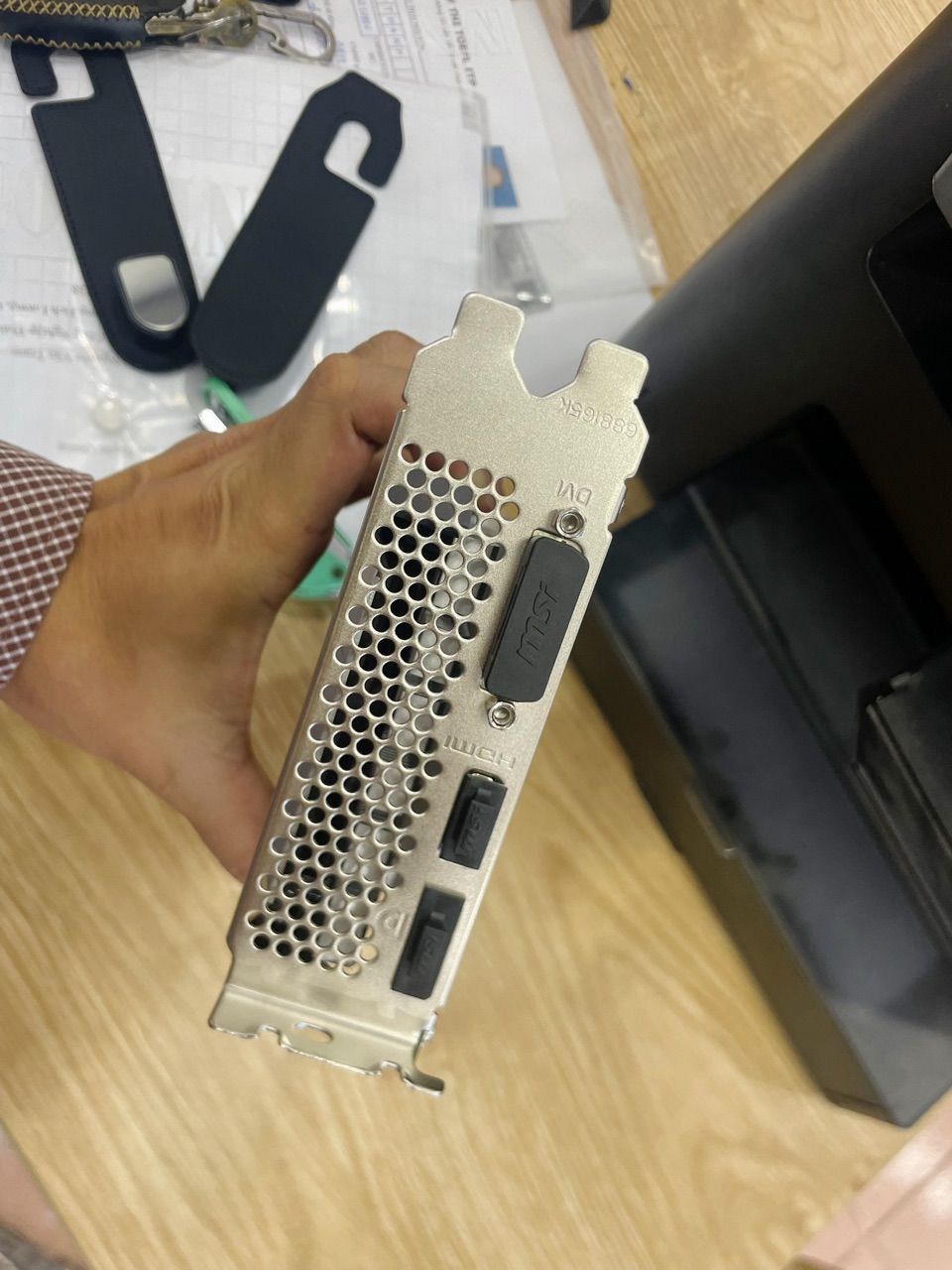 Thiết kế tản nhiệt card MSI GTX 1650