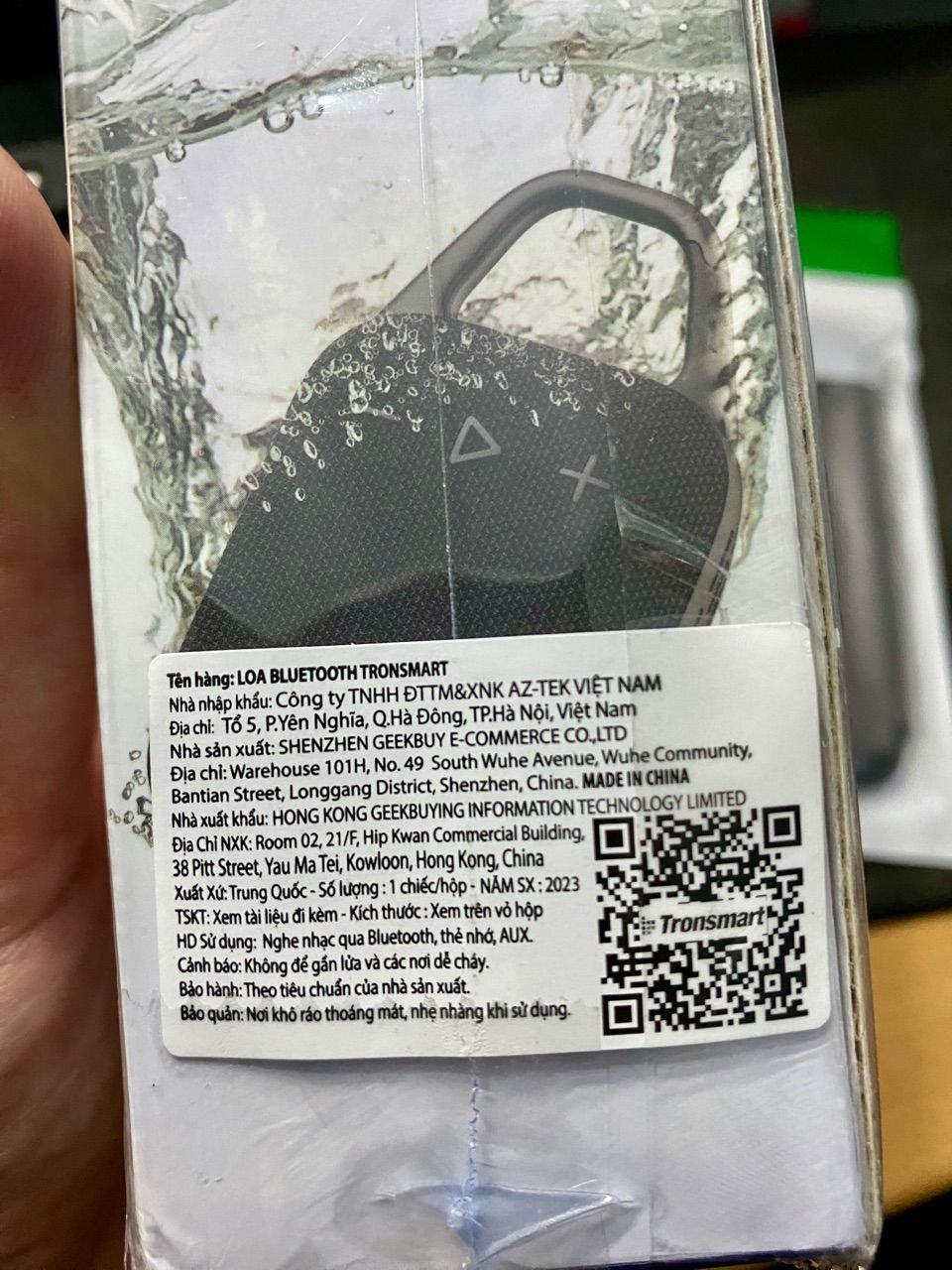 Loa Bluetooth Tronsmart Mirtune H1 màu đen