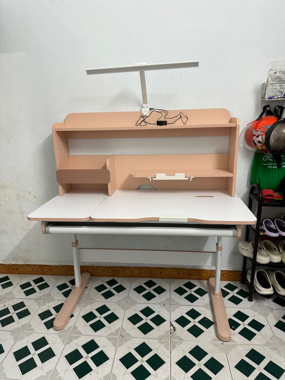 Bàn học cho bé HTDkids T100 + T200 ( Mặt bàn rộng 100CM và 1 - ảnh 4