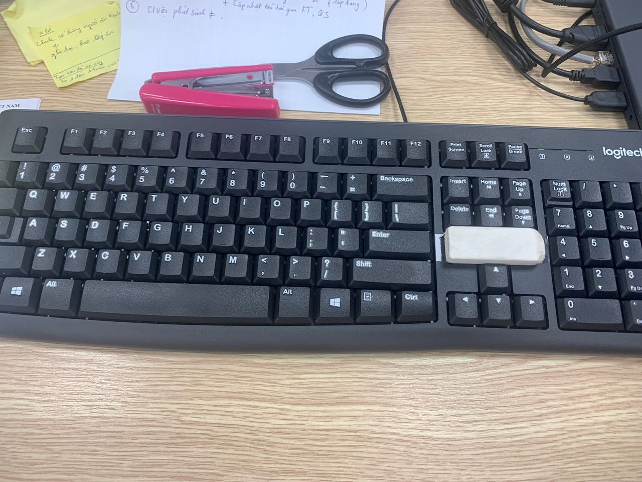 Chi tiết bàn phím Logitech K120