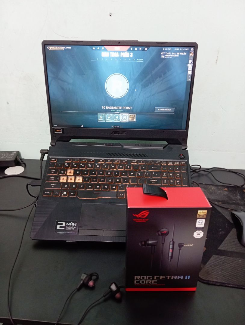 Phụ kiện tai nghe ASUS ROG Cetra II Core
