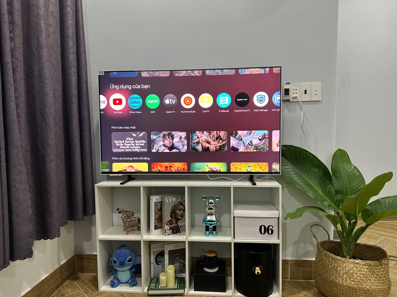 Thiết kế tivi COOCAA 55 inch