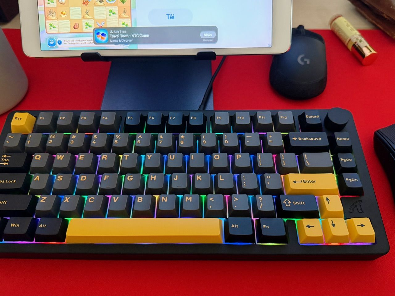 Khung nhôm CNC của Attack Shark X86