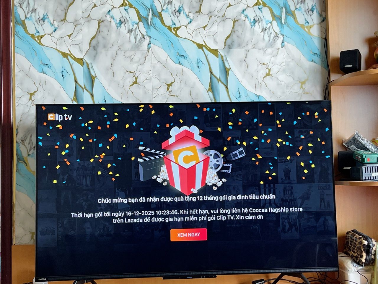 Thiết kế TV Coocaa 55Y73