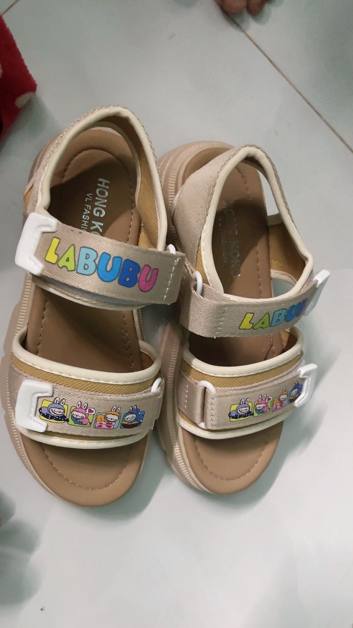 Mẫu Mới Dép LABUBU Hottren Giày Sandal Cho Bé Gái Có Size 30 - ảnh 6