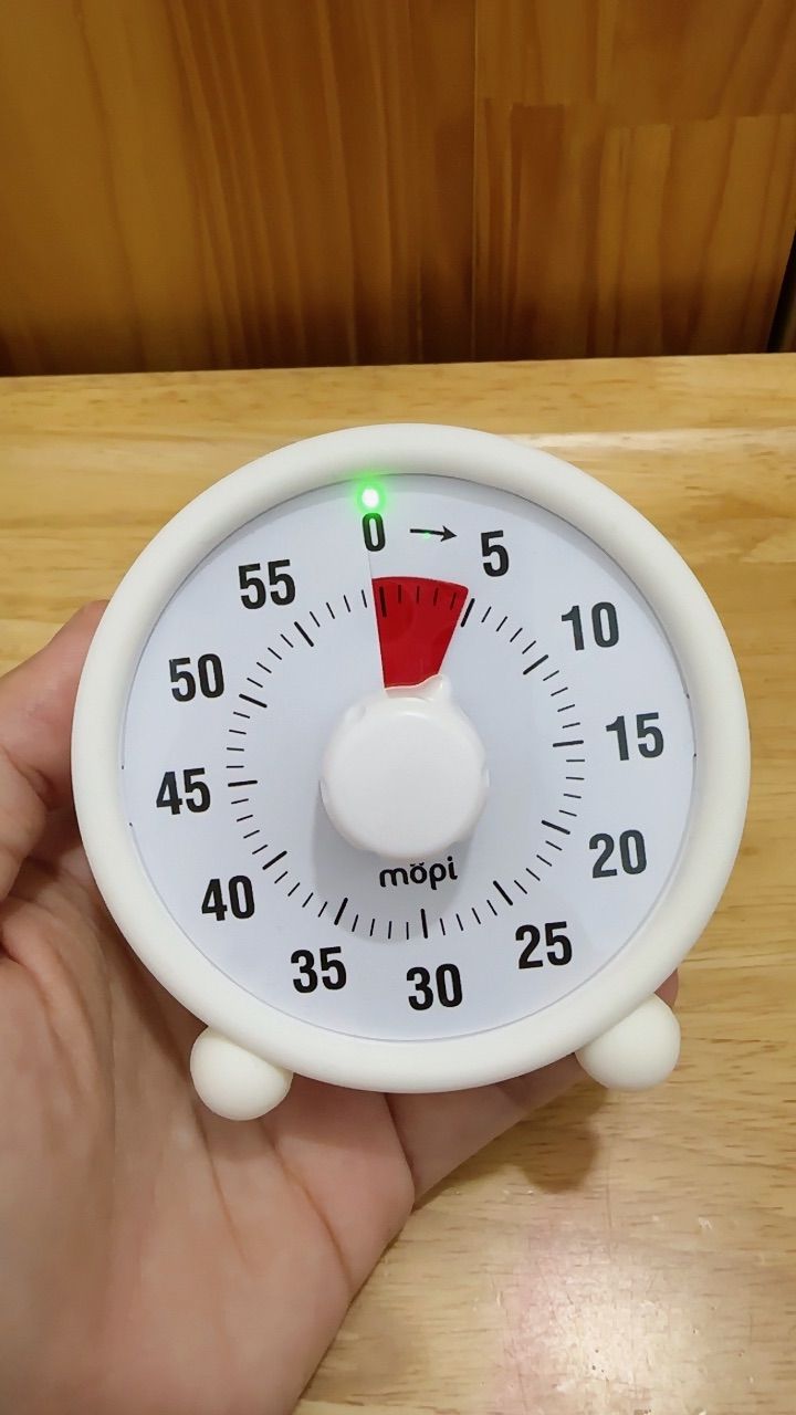 Đồng hồ đếm ngược Pomodoro học bài tập trung, Mopi timer MP0 - ảnh 4