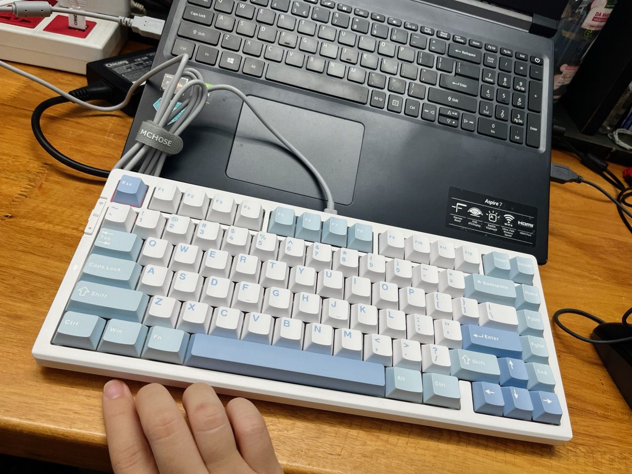 Thiết kế bàn phím MCHOSE G75