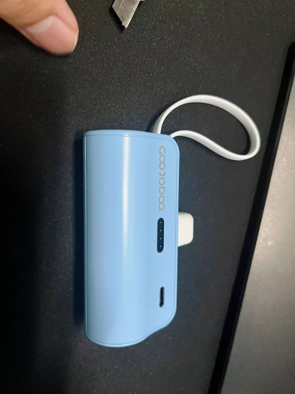 GOOJODOQ pin sạc dự phòng mini - sạc Type-C và Lightning