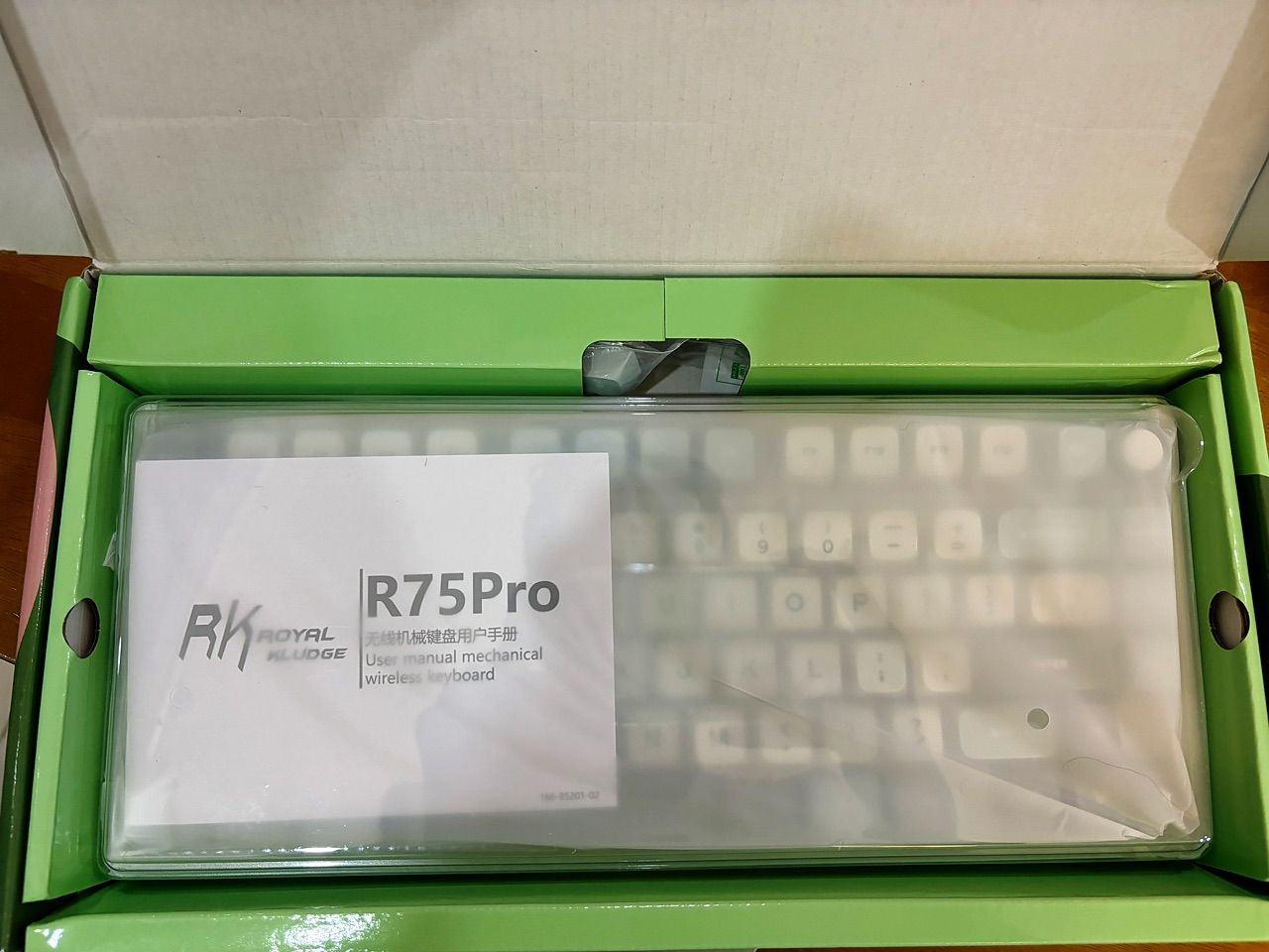 Bàn phím không dây Royal Kludge RK R75 Pro