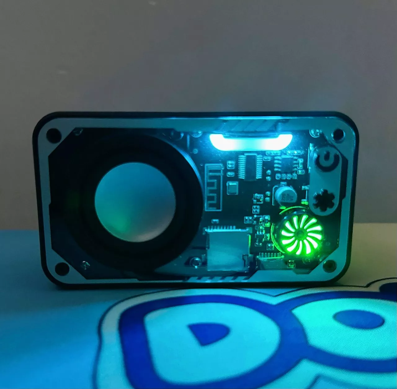 Loa Goojodoq LED 5.3 dùng với laptop và điện thoại