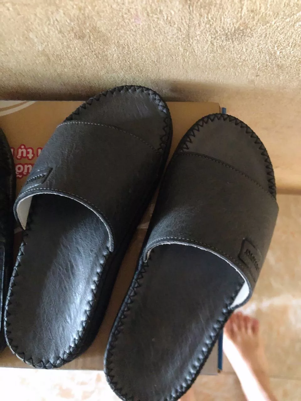 Dép Doctor LUXURY – quai hậu da PU
