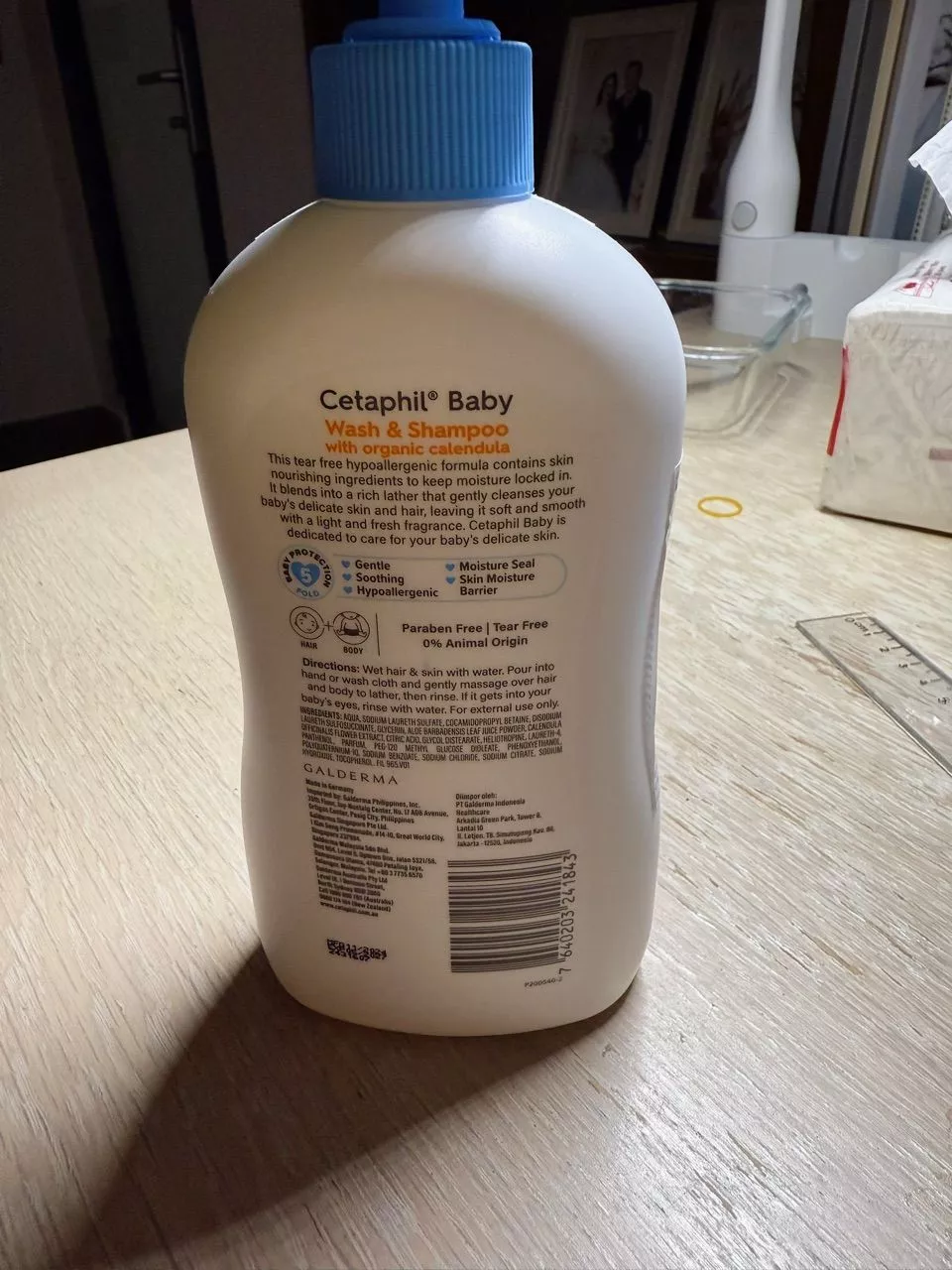 Sữa tắm gội cho bé Cetaphil