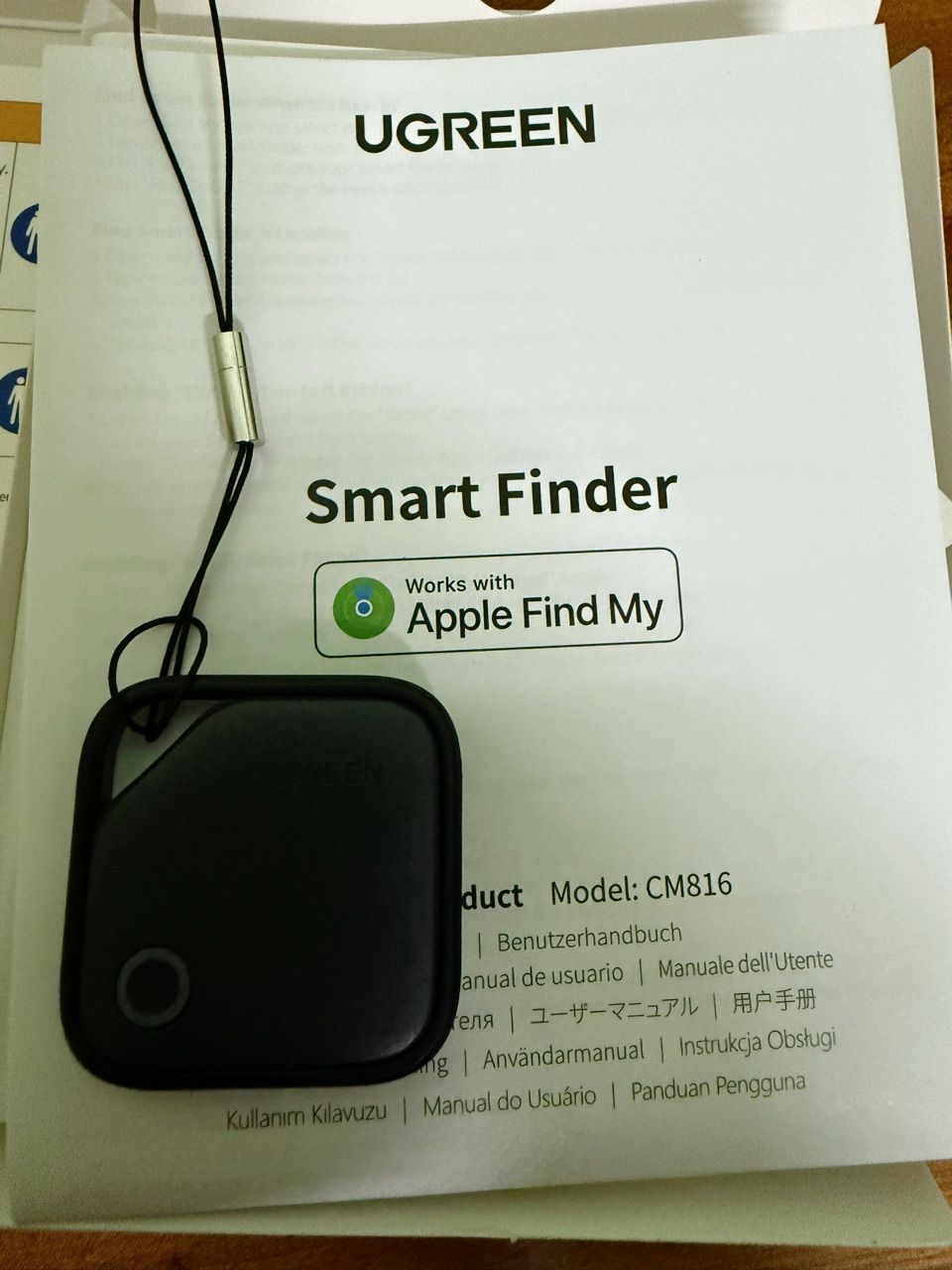 Thẻ chống mất cho iPhone iPad Mac