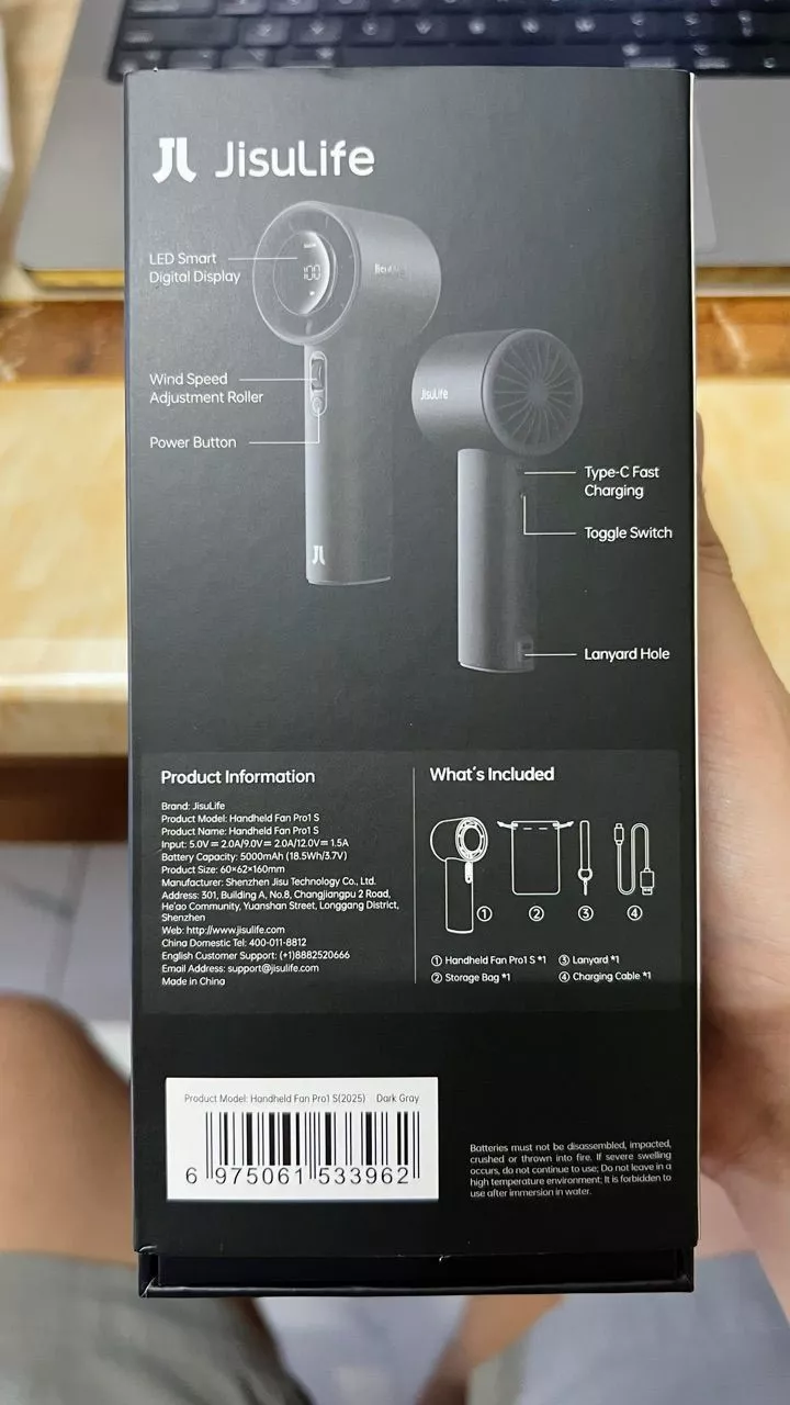 Màn hình LED của quạt