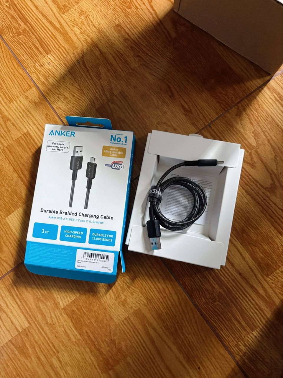 Đầu cáp ANKER USB-C