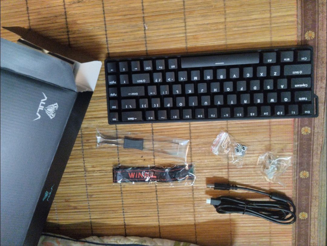 Kết nối Type-C của AULA WIN68