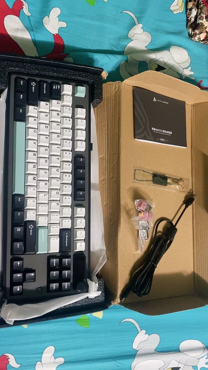 Đèn RGB trên bàn phím AJAZZ AK870