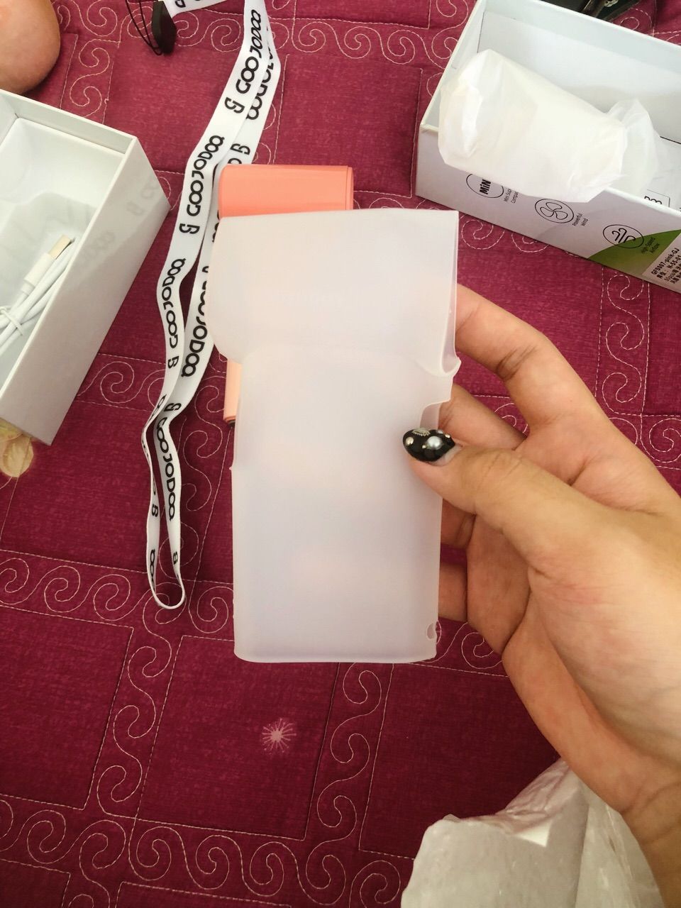 Vỏ silicone cho quạt mini