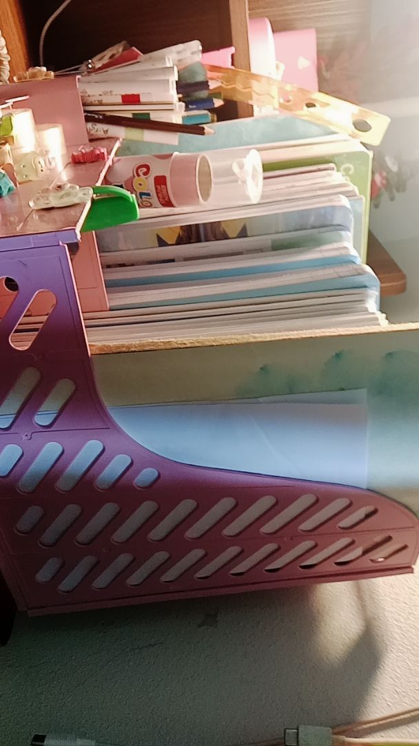 [Tặng Sticker] Giá Để Tài Liệu 4 Ngăn Kệ Nhựa Đựng Sách Đơn  - ảnh 3