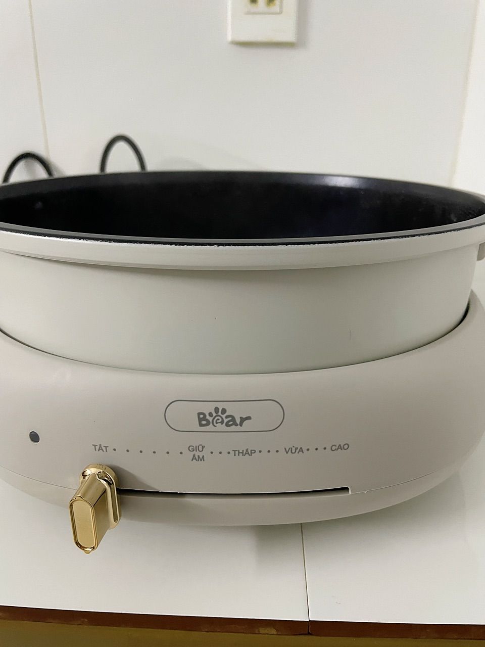 Nồi lẩu nướng điện Bear